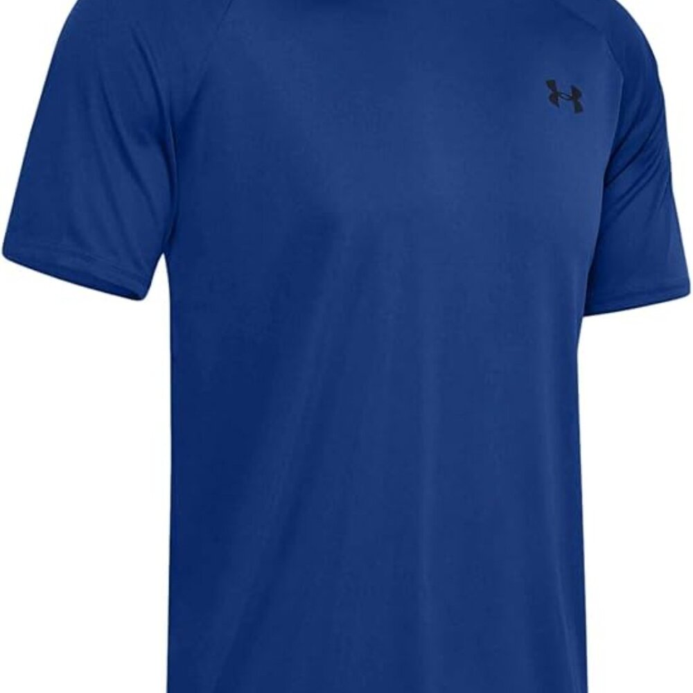 NWT Under Armour Men's UA Tech 2.0 Short Sleeve Shirt Sz Small Royal Blue